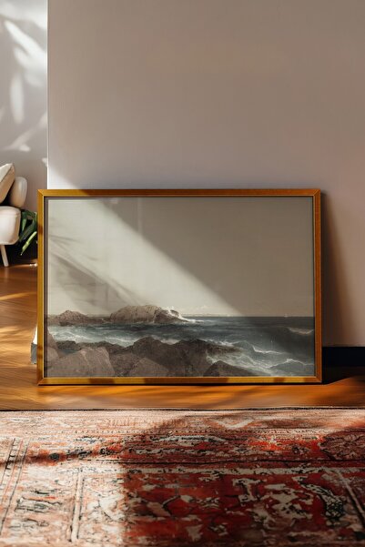 Postifull Vintage slika, poster sa zlatnim okvirom, vintage zidni dekor