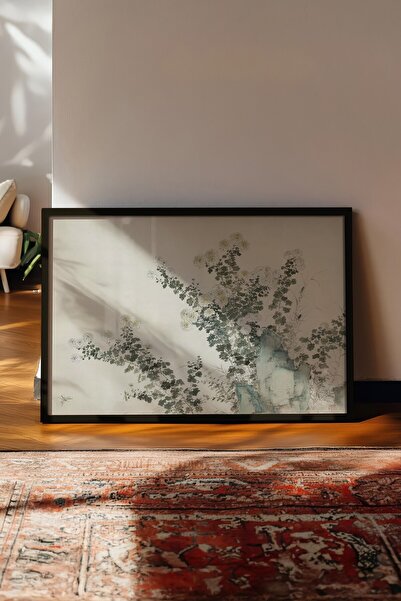 Postifull Vintage Tablo, Siyah Çerçeveli Poster, Vintage Duvar Dekoru