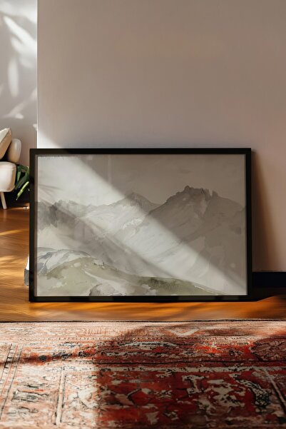 Postifull Vintage slika, poster u crnoj ramovini, vintage zidni dekor