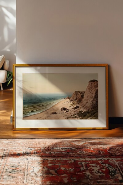 Postifull Vintage slika, poster sa zlatnim okvirom, vintage zidni dekor