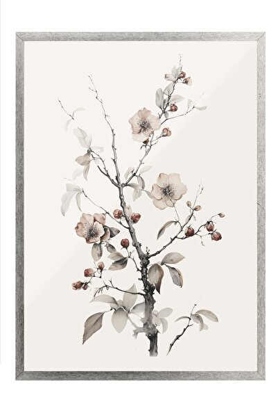 Postifull Vintage slika, poster u srebrnoj ramovani, vintage zidni dekor