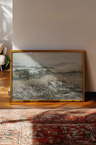 Postifull Vintage slika, poster sa zlatnim okvirom, vintage zidni dekor