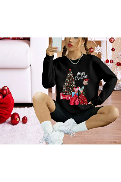 nedo7    Women's Long Sleeve Crew Neck Viscose Two Thread Blouse