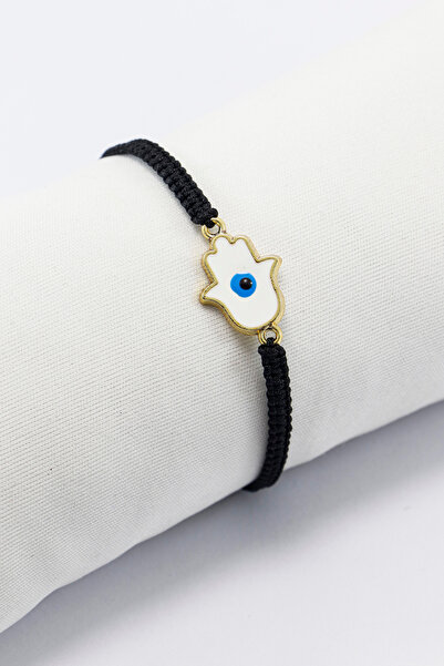 biuti Mineli Metal White Hamse Fatma Ana Eli Nazar Boncuğu Adjustable Elevato...