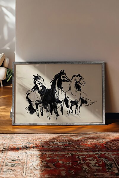 Postifull Vintage slika, poster u srebrnoj ramovani, vintage zidni dekor