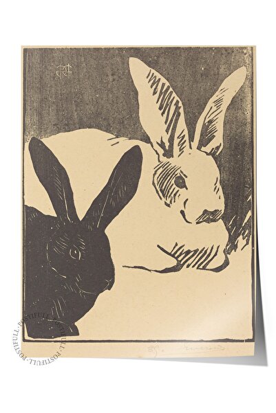 Postifull Vintage slika, poster bez okvira, vintage zidni dekor