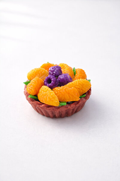 YAMYBEECANDLES صابون على شكل فطيرة الفواكه