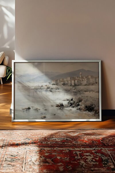 Postifull Vintage ζωγραφική, αφίσα με λευκό πλαίσιο, vintage διακόσμηση τοίχου