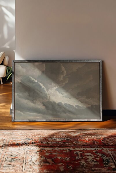 Postifull Vintage slika, poster u srebrnoj ramovani, vintage zidni dekor