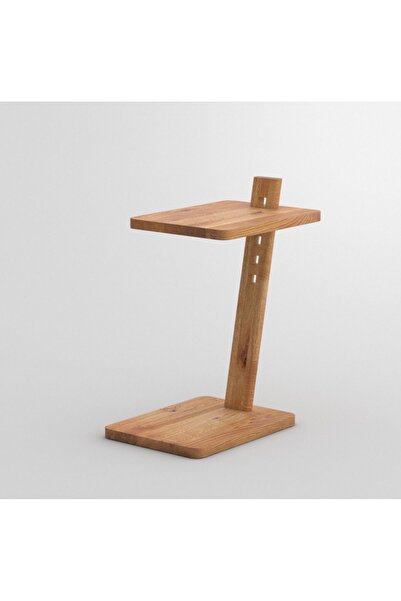 Handmade Yan sehpa masif ahşap