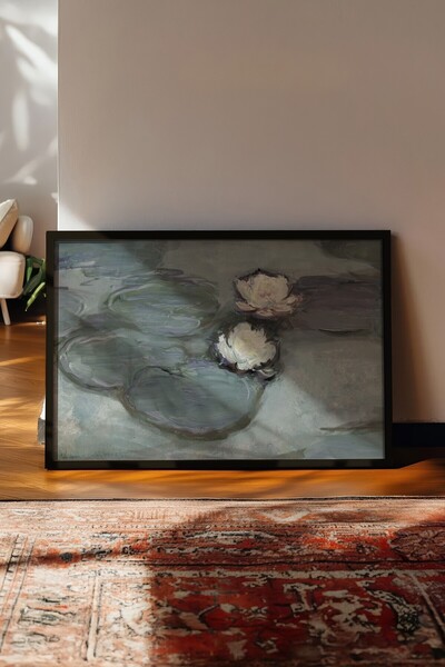 Postifull Tablou vintage, poster cu cadru negru, decor de perete vintage