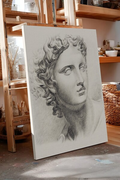 Postifull Tablou vintage, pictură pe pânză, decor de perete vintage