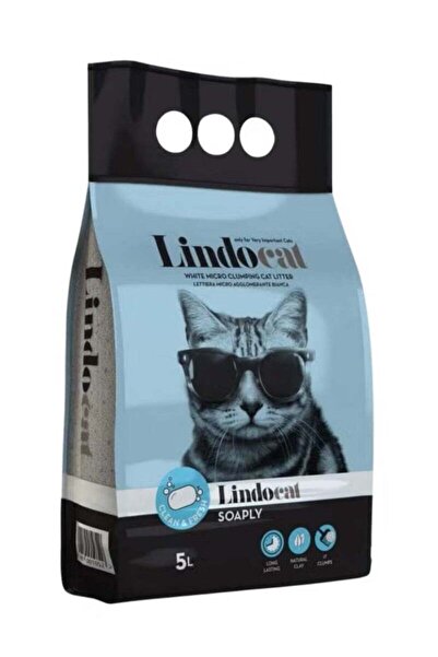 Lindocasa رمل القطط ليندوكات برائحة الصابون المنعش