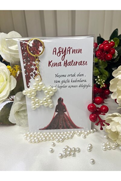 İBAHEDİYELİK Nikah Düğün Kına Söz Nişan Yıldız Anahtarlık Hediyelik Kart Kişi...