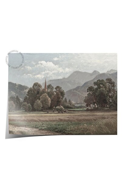 Postifull Vintage slika, poster bez okvira, vintage zidni dekor