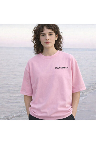 Infire clothing 100% Cotton Stay Simple Printed T-Shirt