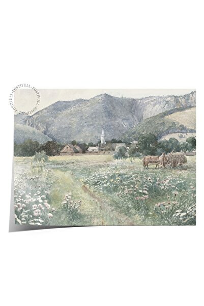 Postifull Vintage slika, poster bez okvira, vintage zidni dekor