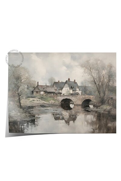 Postifull Vintage slika, poster bez okvira, vintage zidni dekor