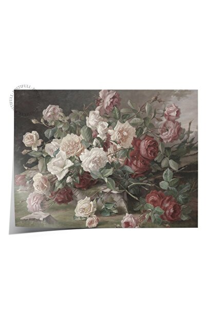 Postifull Vintage Tablo, Çerçevesiz Poster, Vintage Duvar Dekoru