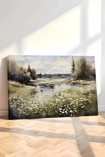 Postifull Tablou vintage, pictură pe pânză, decor de perete vintage