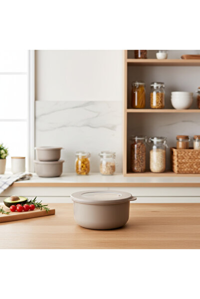 YAZICI Storage Bowl with Lid 500 ml – Practical Bowl for Food, Sauce and Snacks