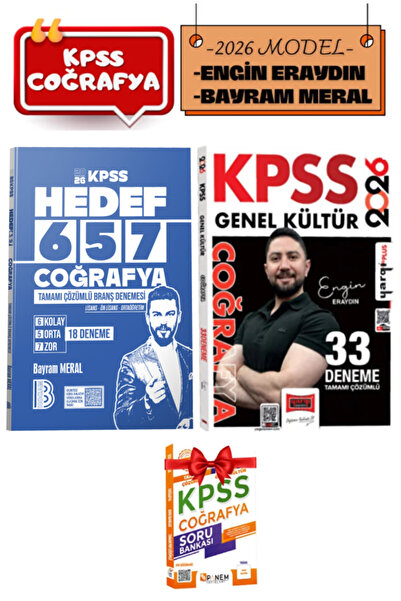 Yargı Yayınları Benim Hocam Yayınları 2026 KPSS Bayram Meral HEDEF 657 Deneme...
