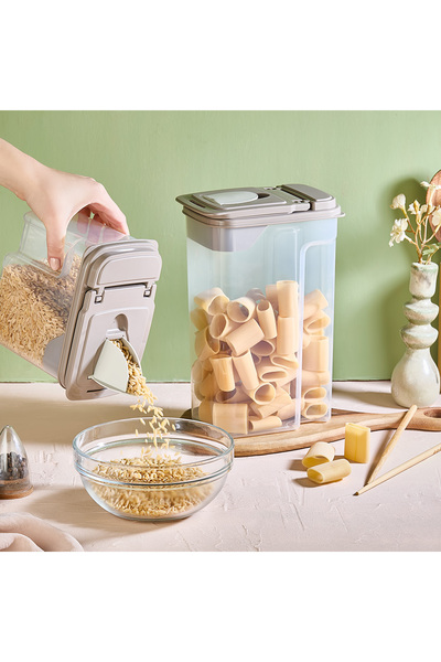 YAZICI Erzak Container No.2 – 3.6 Liter Leak-Proof Food Storage Container, Du...