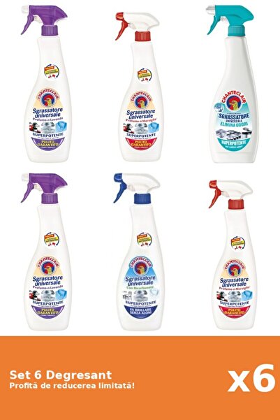 Chanteclair Set 6 Degresant Chanteclair: 2xLavanda, 2xMarsilia, 1xAntiMiros, ...