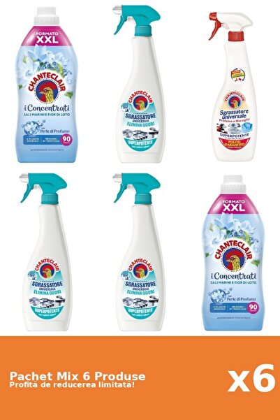 Chanteclair Set 6 Mix Chanteclair: 2 Balsam, 4 Degresant