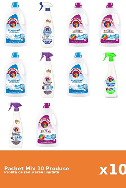 Chanteclair Set 10 Mix Chanteclair: 6 Detergent, 4 Degresant
