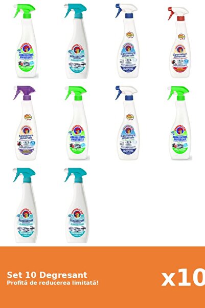 Chanteclair Set 10 Degresant Chanteclair: 3xLamaie, 3xAntiMiros, 2xBicarbonat...