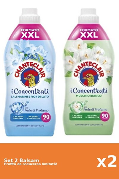 Chanteclair Set 2 Balsam Chanteclair: 1xLotus, 1xMosc Alb