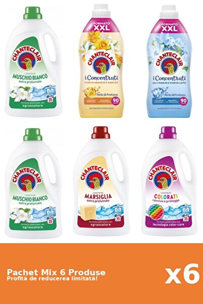 Chanteclair Set 6 Mix Chanteclair: 4 Detergent, 2 Balsam