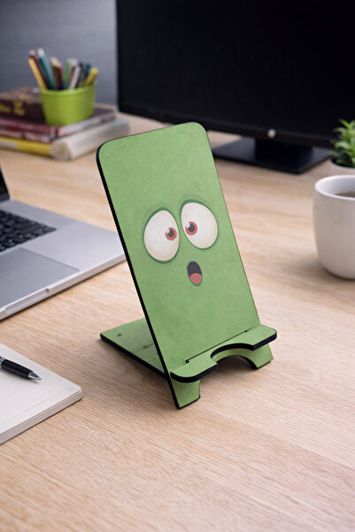 Generic Practical wooden desktop phone holder – keeps your phone stable and c...