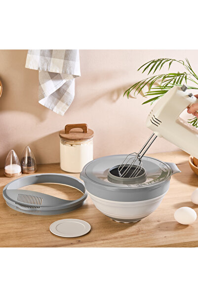 YAZICI Core Set – Gray, 3.25 Liter Capacity Leak-Proof Storage Container Set