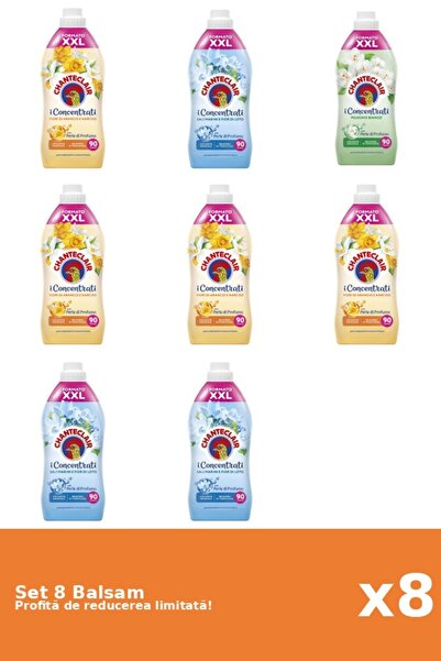 Chanteclair Set 8 Chanteclair Balm: 4xOrange, 3xLotus, 1xWhite Musk