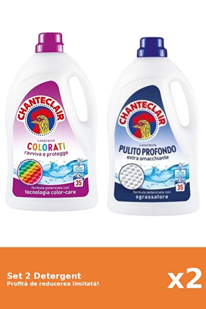 Chanteclair Set 2 Detergent Chanteclair: 1xColor, 1xClasic