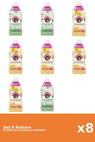 Chanteclair Set 8 Balsam Chanteclair: 3xMosc Alb, 5xPortocale