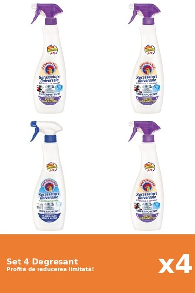 Chanteclair Set 4 Degresant Chanteclair: 3xLavanda, 1xBicarbonat