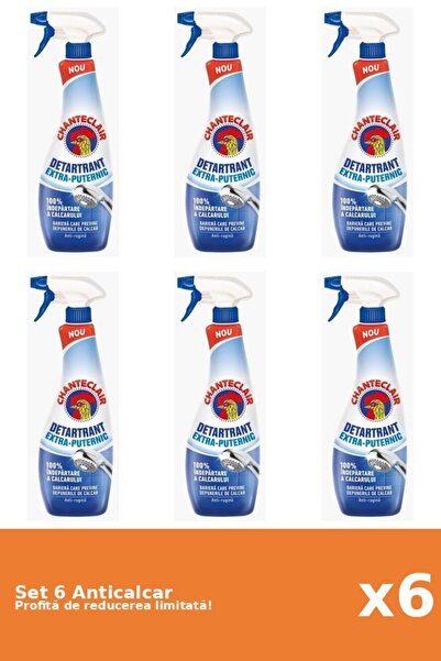 Chanteclair Set of 6 Strong Anti-limescale, 625 ml