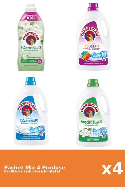 Chanteclair Set 4 Mix Chanteclair: 1 Balsam, 3 Detergent