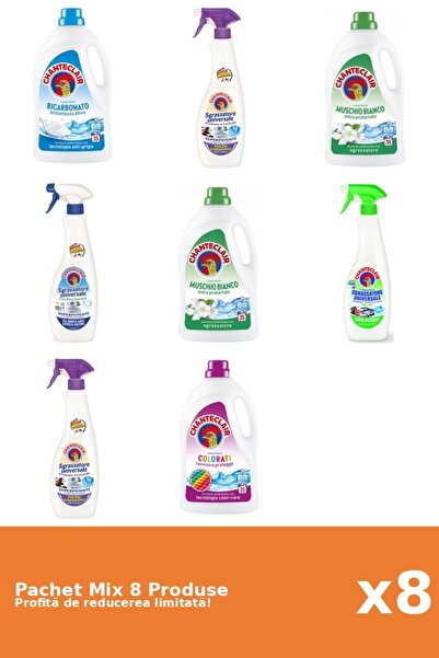 Chanteclair Set 8 Mix Chanteclair: 4 Detergent, 4 Degresant