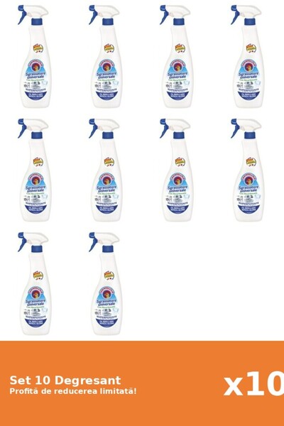 Chanteclair Set 10 Degresant Bicarbonat, 600 ml