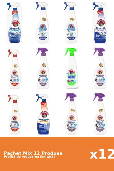 Chanteclair Set 12 Mix Chanteclair: 3 Anticalcar, 9 Degresant