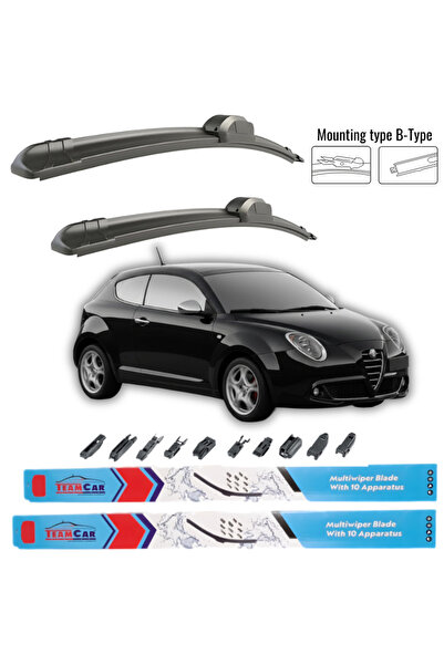 TEAMCAR Ștergătoare de parbriz Alfa Romeo Mito (955) HATCHBACK 2008-2018 – Se...