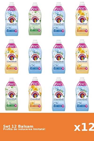 Chanteclair Set of 12 Chanteclair Balms: 6xLotus, 2xWhite Musk, 4xOrange