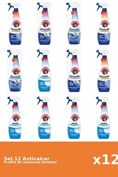Chanteclair Set 12 Anticalcar Chanteclair: 3xRapid, 2xParfumat, 2xPuternic, 5...