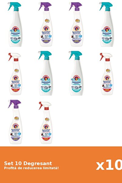 Chanteclair Set 10 Degresant Chanteclair: 4xAntiMiros, 1xLavanda, 2xMosc Alb,...