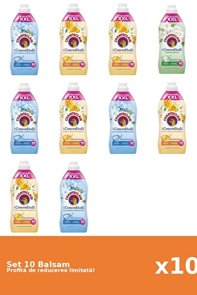 Chanteclair Set of 10 Chanteclair Balms: 4xLotus, 5xOrange, 1xWhite Musk