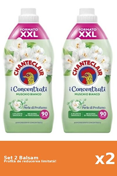 Chanteclair Set 2 Balsam Mosc Alb, 1800 ml